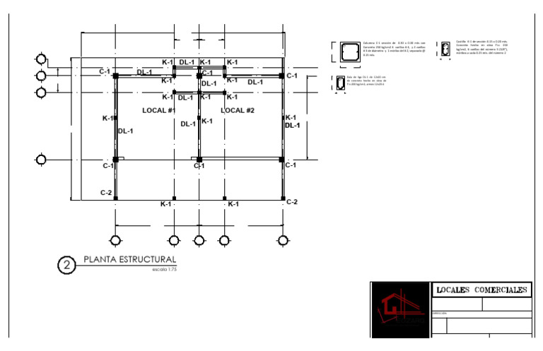 Plano Estructural Villa Guerrero | PDF