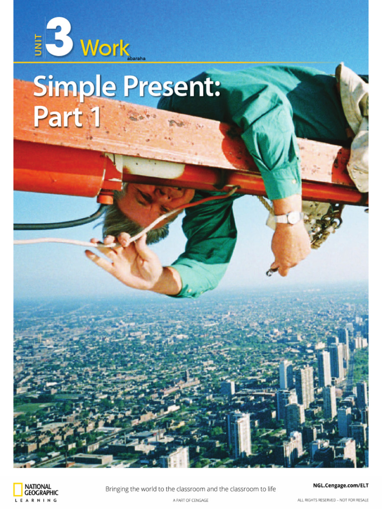 Simple Present Grammar Guide: Part 1 | PDF | Workweek And Weekend ...
