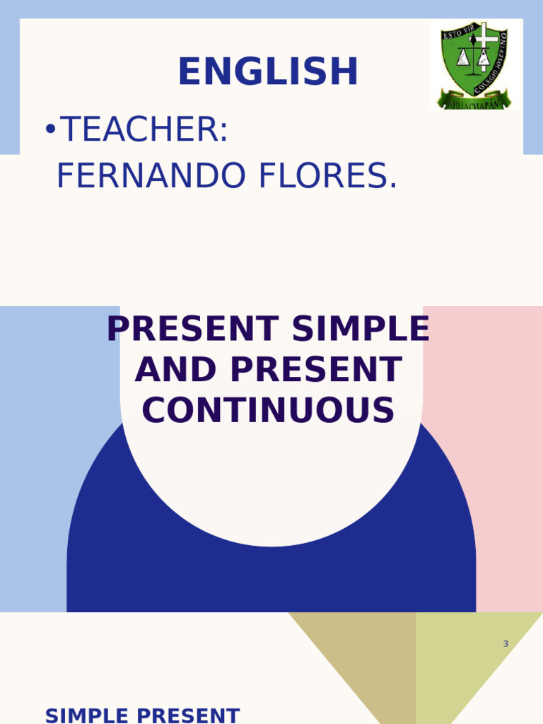 Present Simple and Present Continuous | PDF
