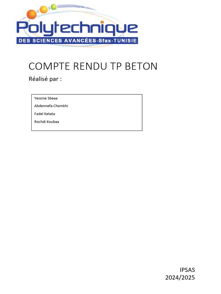 Caractérisation et formulation du béton | PDF | Béton | Résistance des ...