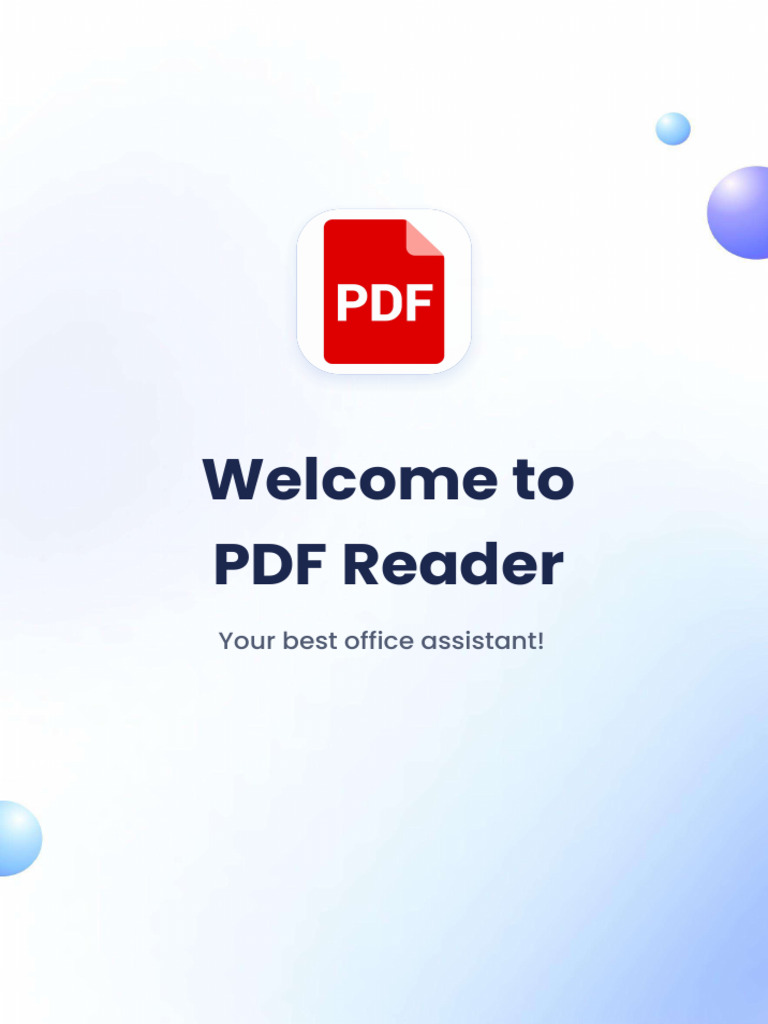 PDF Reader: All-in-One Office Tool | PDF | Computing | Software