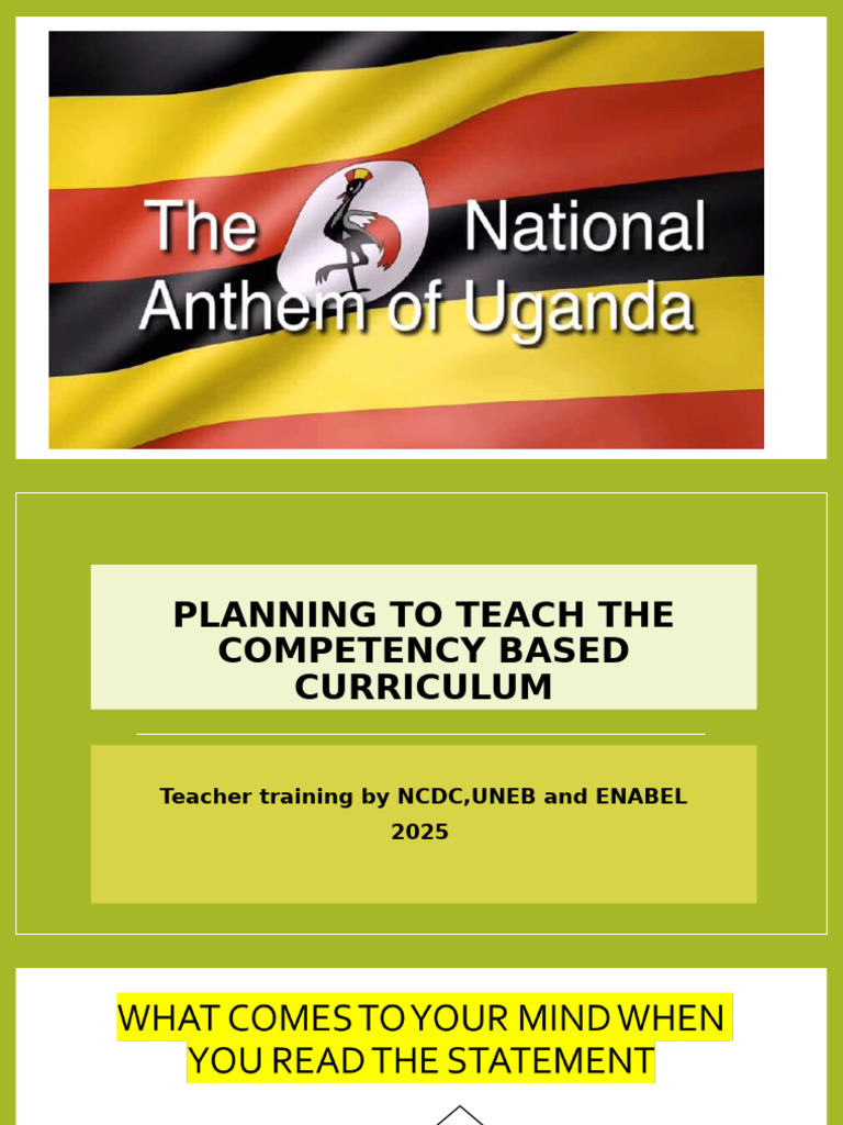Competency-Based Curriculum Teaching Guide | PDF | Educational ...