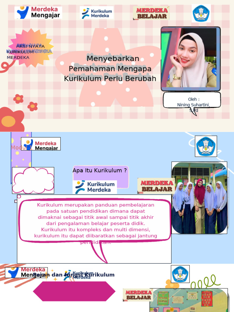Perubahan Kurikulum Merdeka 2023 | PDF