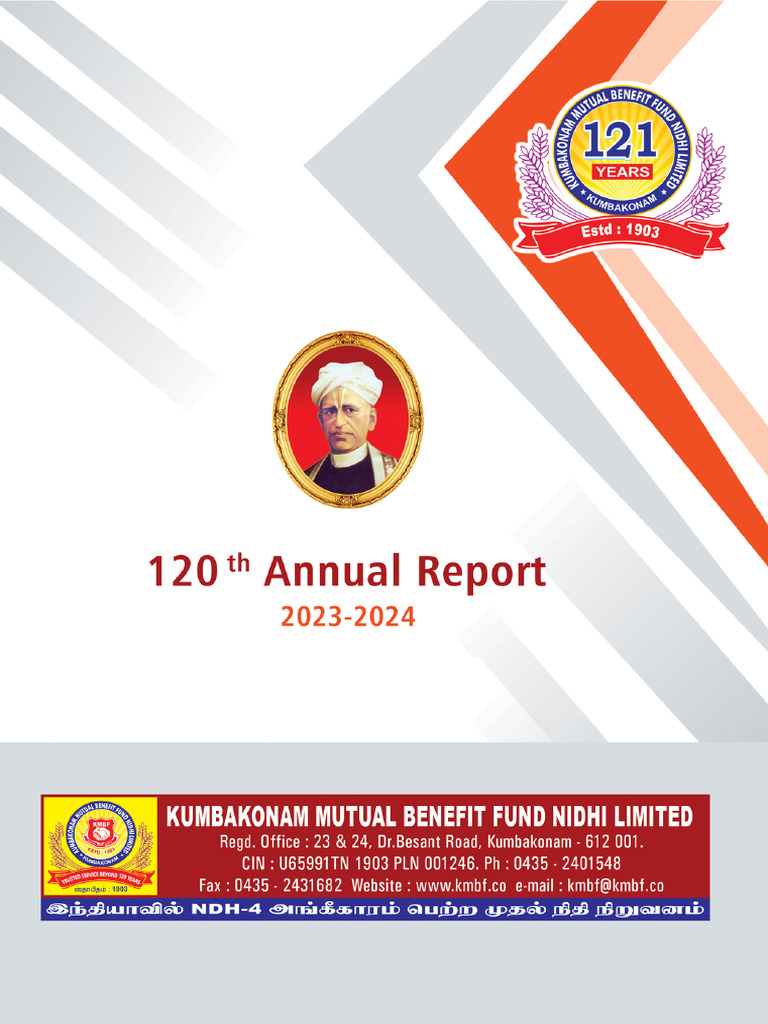 KMBF 120th AGM Notice and Financial Report | PDF | Audit | Internal Control