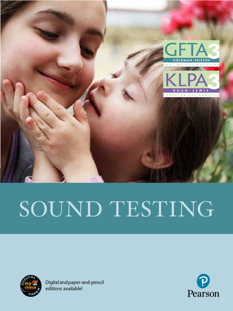 GFTA-3 and KLPA-3 Overview | PDF | Speech | Consonant