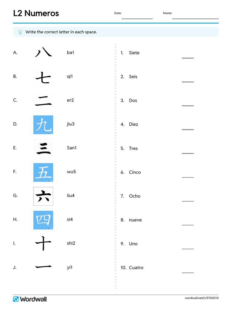Separata Chino Mandarin 3 | PDF