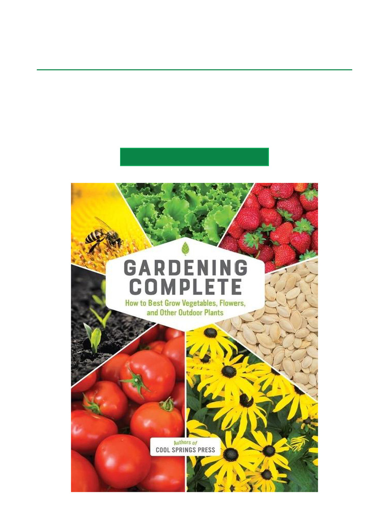 Complete Guide to Growing Plants | PDF