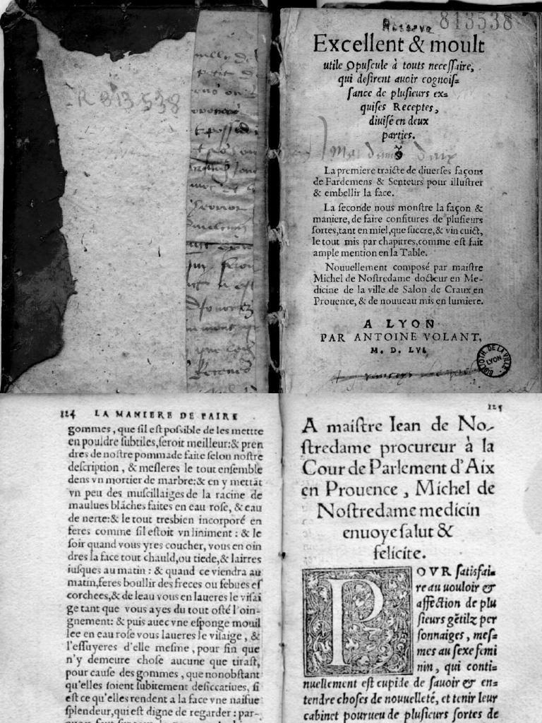 Livre Nostradamus Confitures | PDF