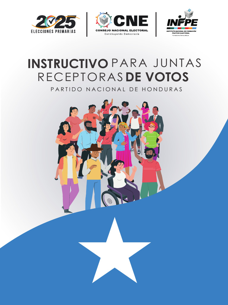 Instructivo Juntas Receptoras Votos 2025 | PDF | Votación | Elecciones