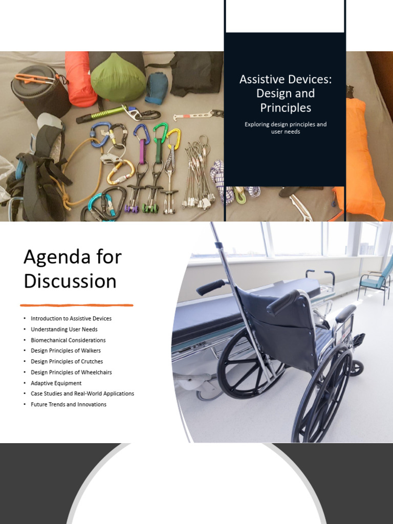 Assistive Devices: Design Principles & Needs | PDF | Wheelchair | Usability