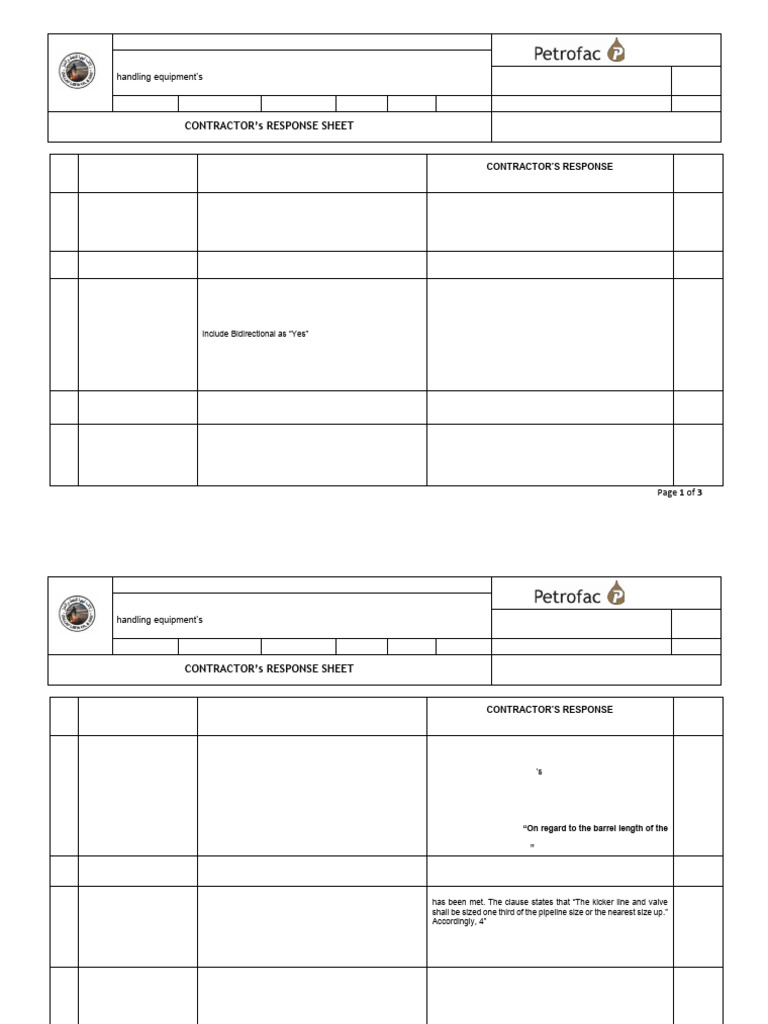 Carbon Steel Pig Trap Data Sheet | PDF | Pipe (Fluid Conveyance ...