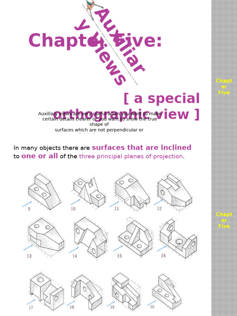 Chapter Five:: (A Special Orthographic View) | PDF | Euclid ...