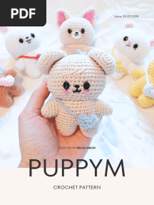 Baby PUPPYM SKZOO Amigurumi Crochet Pattern