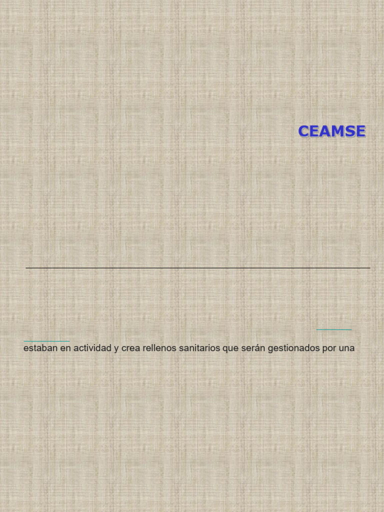 Funcionamiento del CEAMSE en Buenos Aires | PDF | Residuos | Membrana