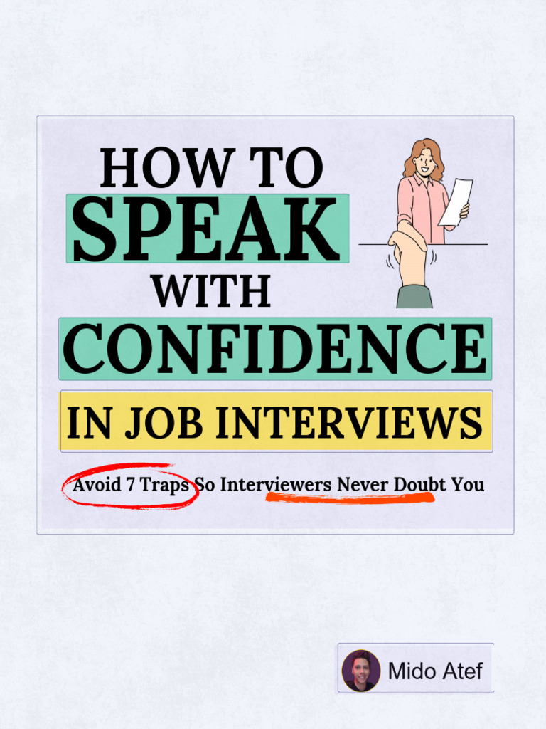 Master Confidence in Job Interviews | PDF