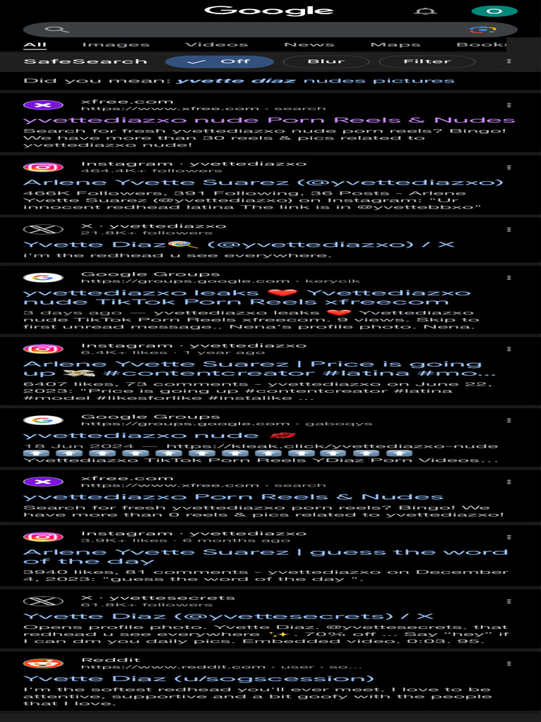 yvettediazxo nudes pictures - Google Search | PDF