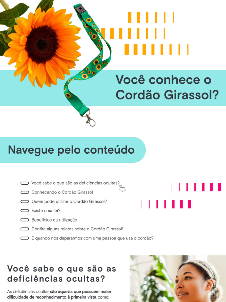 Cordao Girassol 1 | PDF
