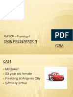 Case Presentation Ycra: Aufsom - Physiology-I