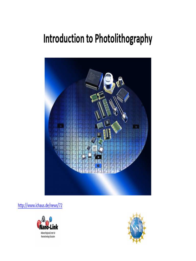 Photolithography Graphical Material v4 | PDF | Photolithography ...