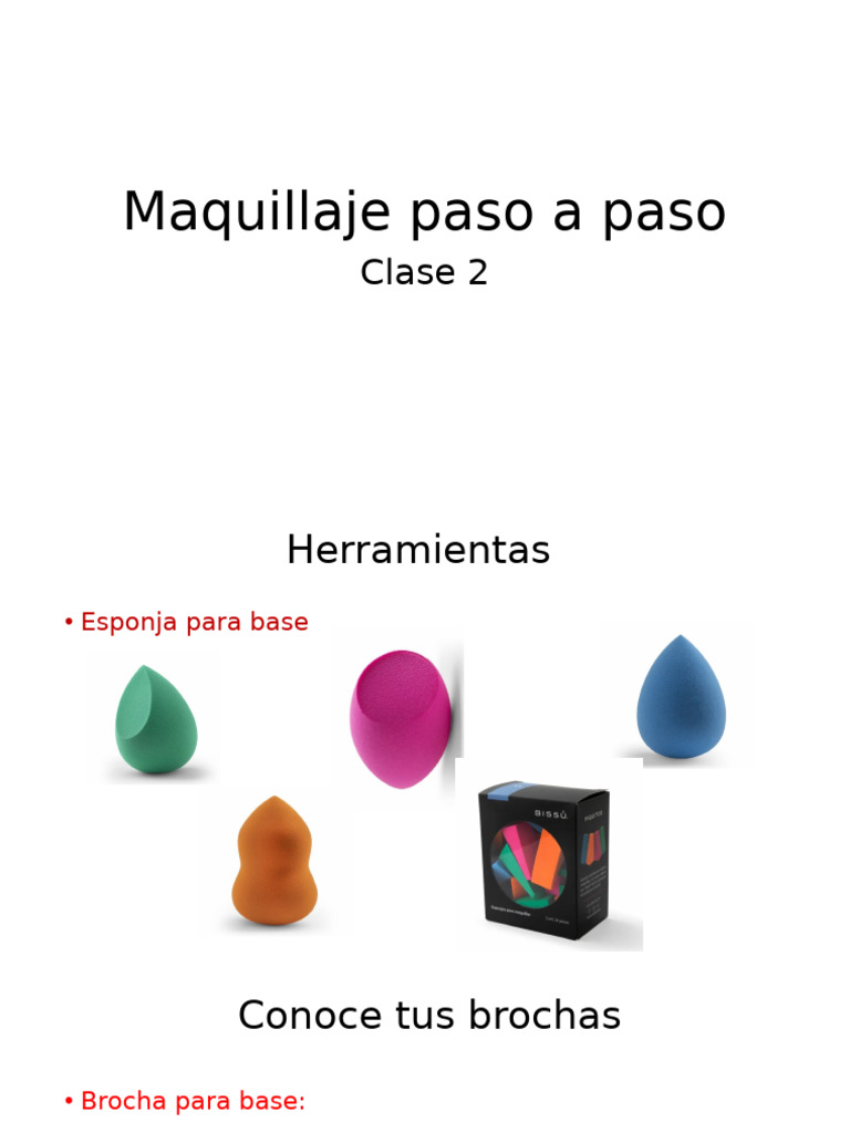 Guía de Maquillaje Paso a Paso | PDF