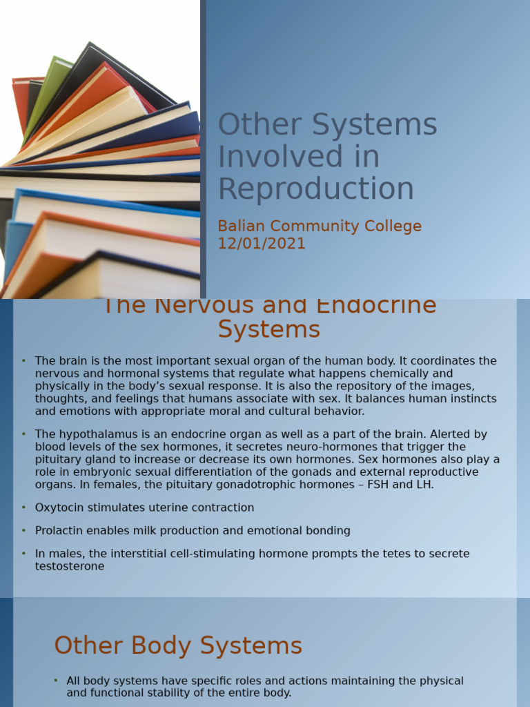 Reproductive Role of Body Systems | PDF