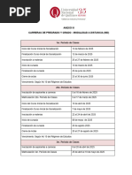 Calendario UTEPSA 2025 Presencial | PDF