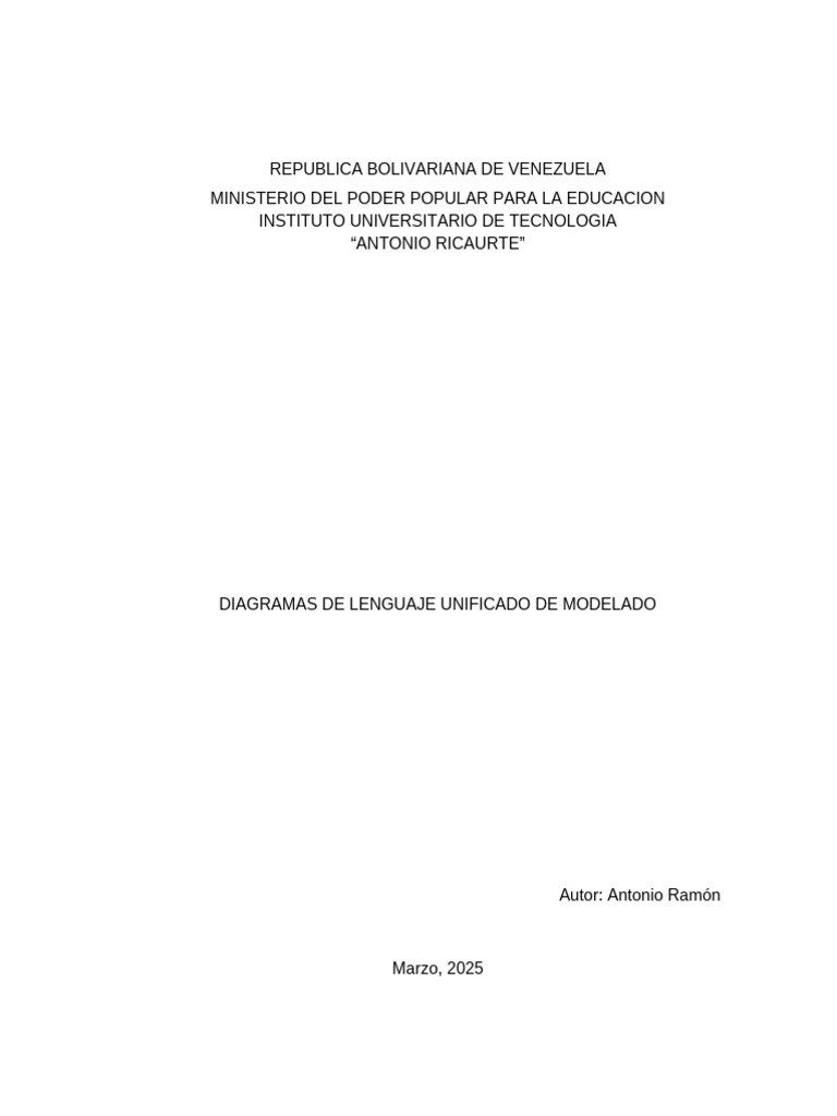 Diagramas UML | PDF | Lenguaje de modelado unificado | Caso de uso