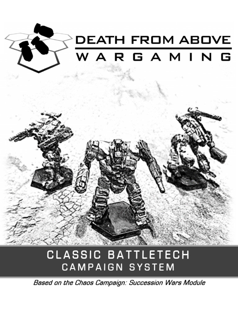 DFA Classic BattleTech Campaign System v3.0 | PDF | Battle Tech | Military