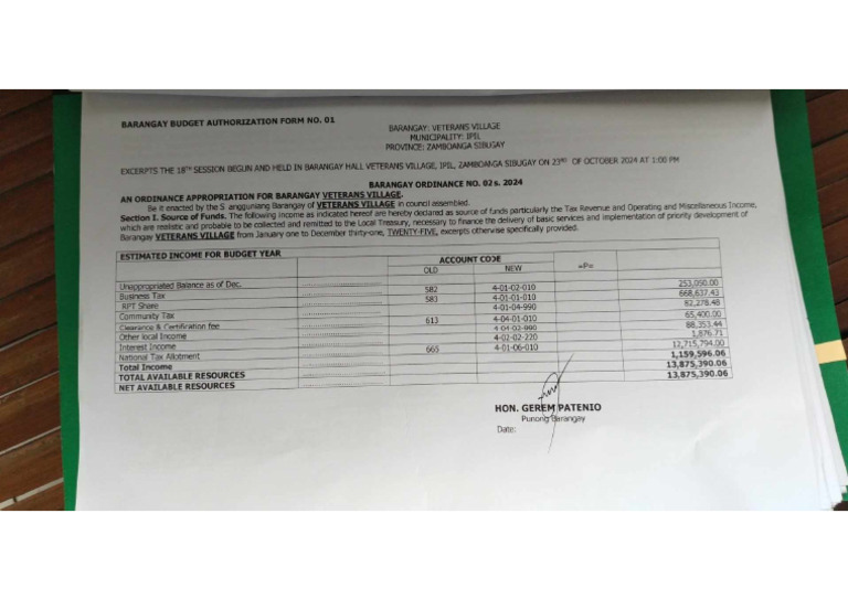 Appropriation Ordinance Veterans Village | PDF
