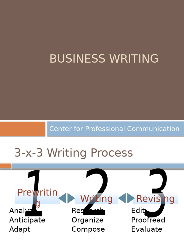 3x3 Writing | PDF | Proofreading | Writing
