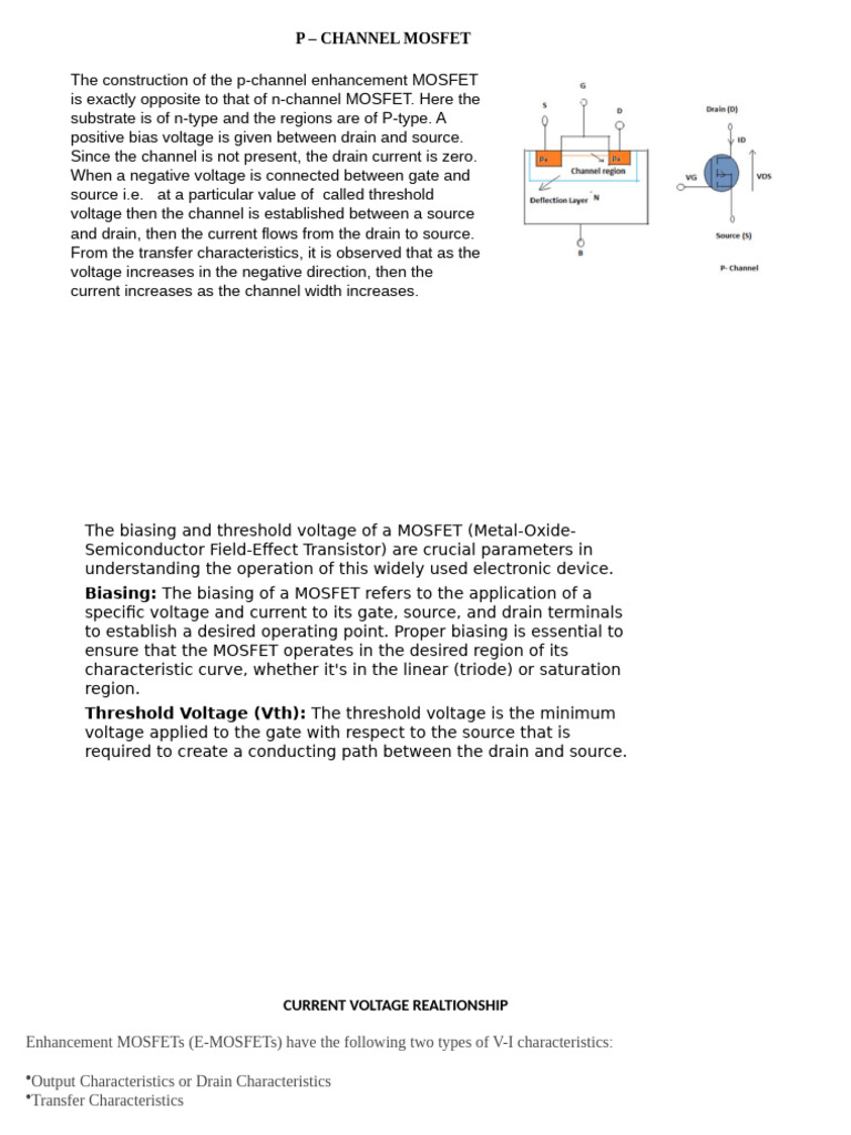 Mosfet | PDF