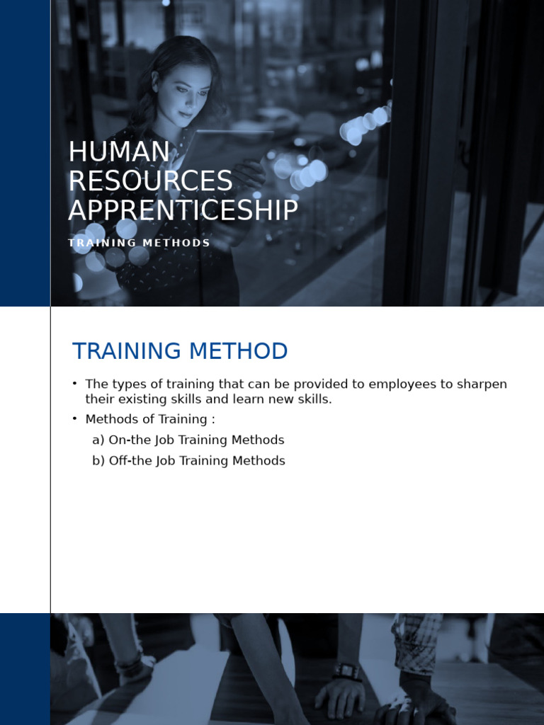 Effective On-the-Job Training Methods | PDF