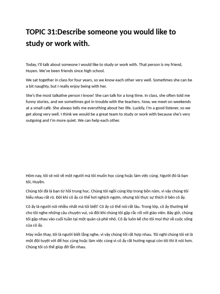 Talk | PDF
