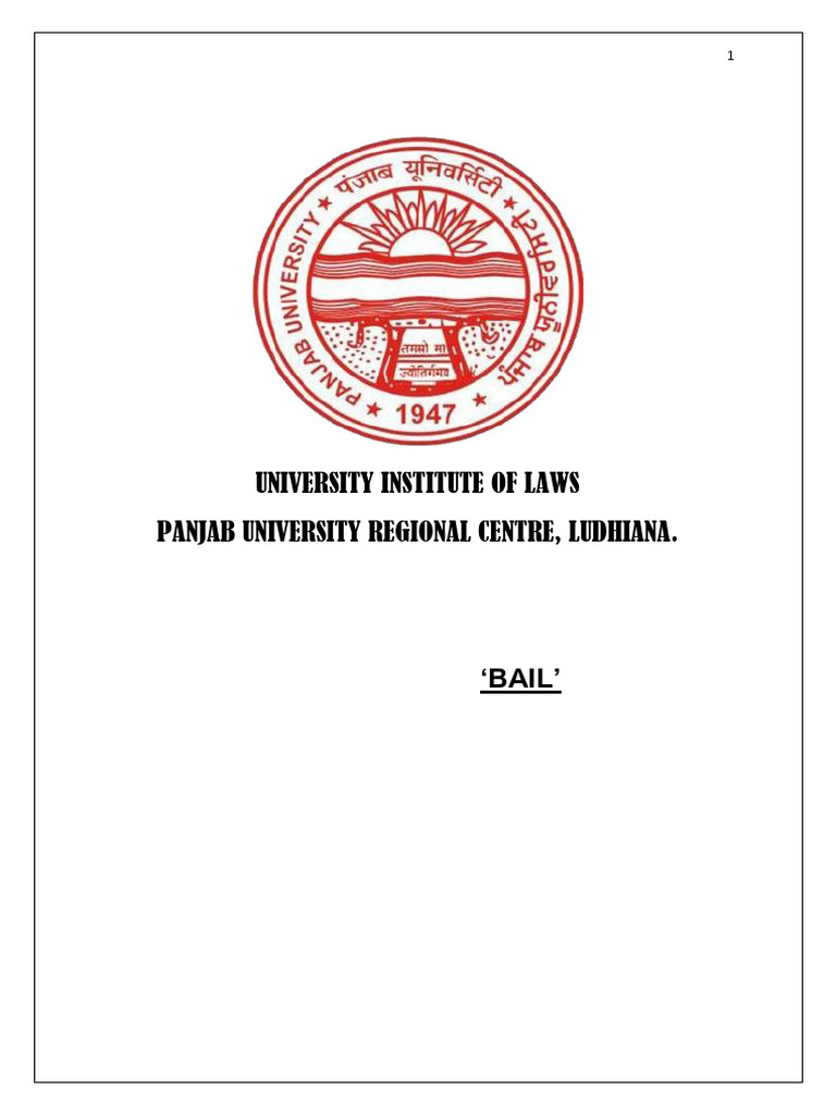 Bail Provisions in BNSS 2023 | PDF | Bail | Arrest