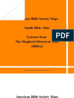 Selected Bible Maps