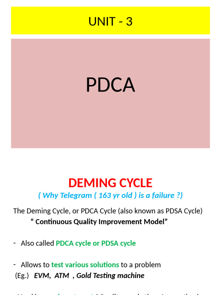 Unit - 3 | PDF | Benchmarking | Six Sigma