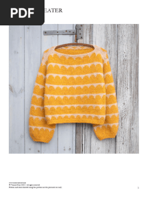 Robinia Sweater English