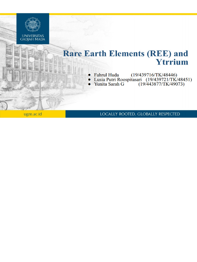 Programmer Dan Presentasi-Mineral-Industri-REE | PDF