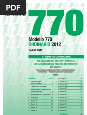Ettore Colella Istruzioni 7702012 Ordinario