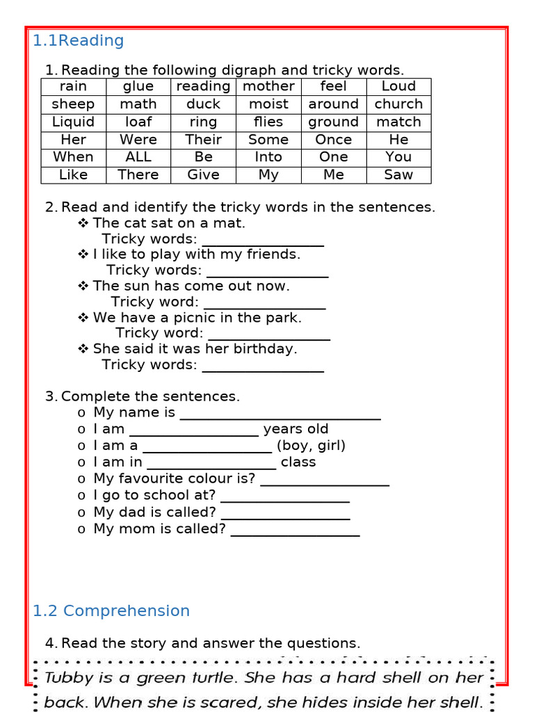 PP2 Language Activities and Reading | PDF | Linguistic Morphology ...