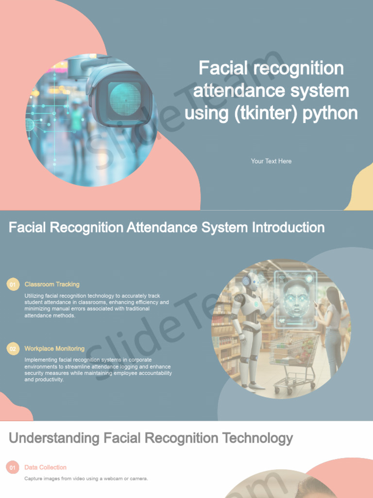 Facial recognition attendance system using (tkinter) python | PDF ...