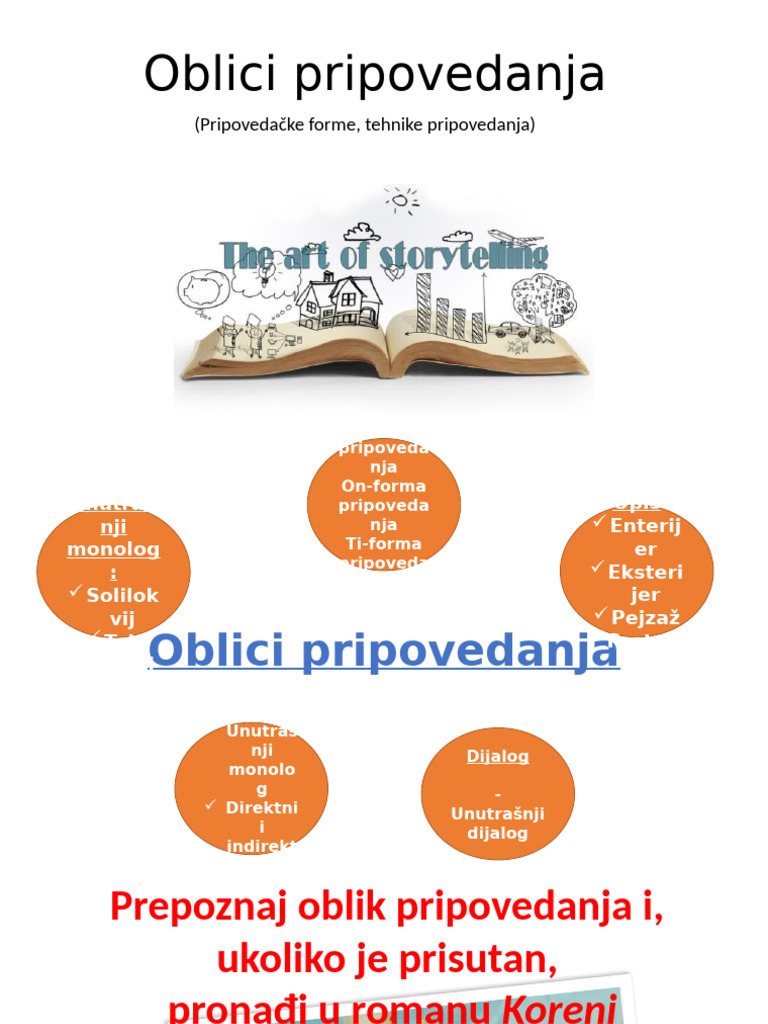 Oblici Pripovedanja | PDF