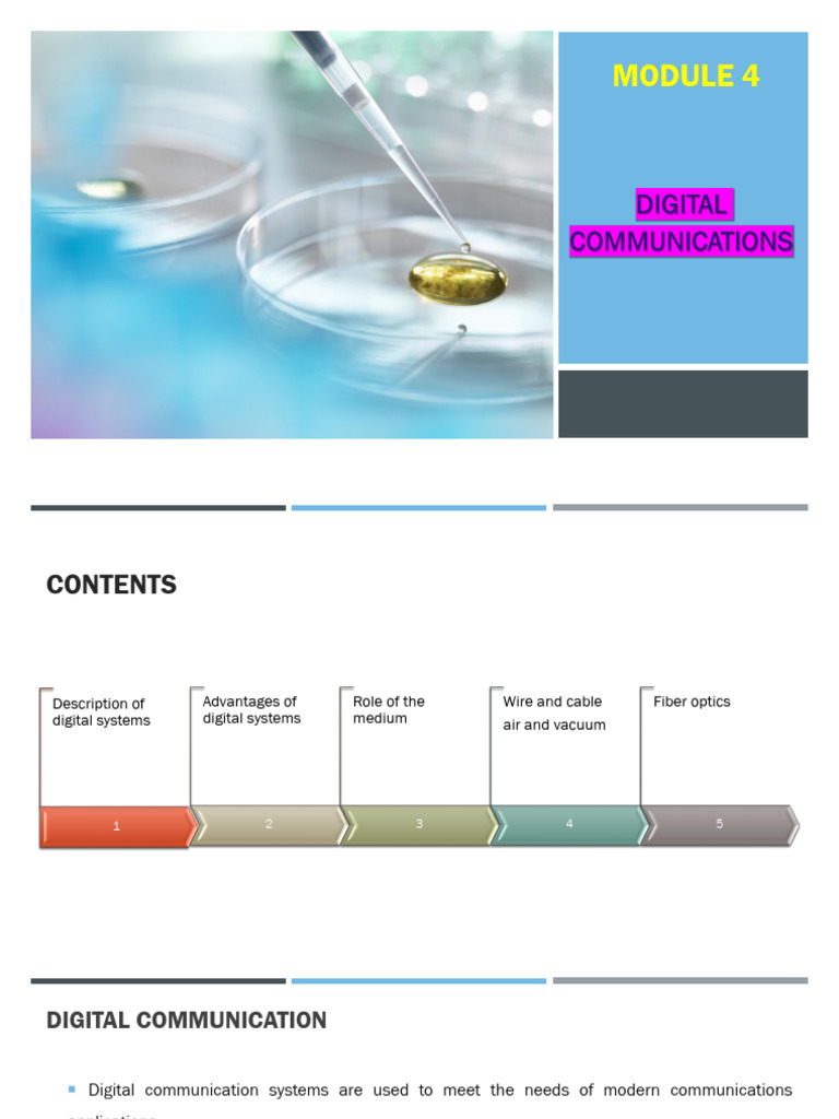 Digital Communication Systems Overview | PDF | Transmission Medium ...