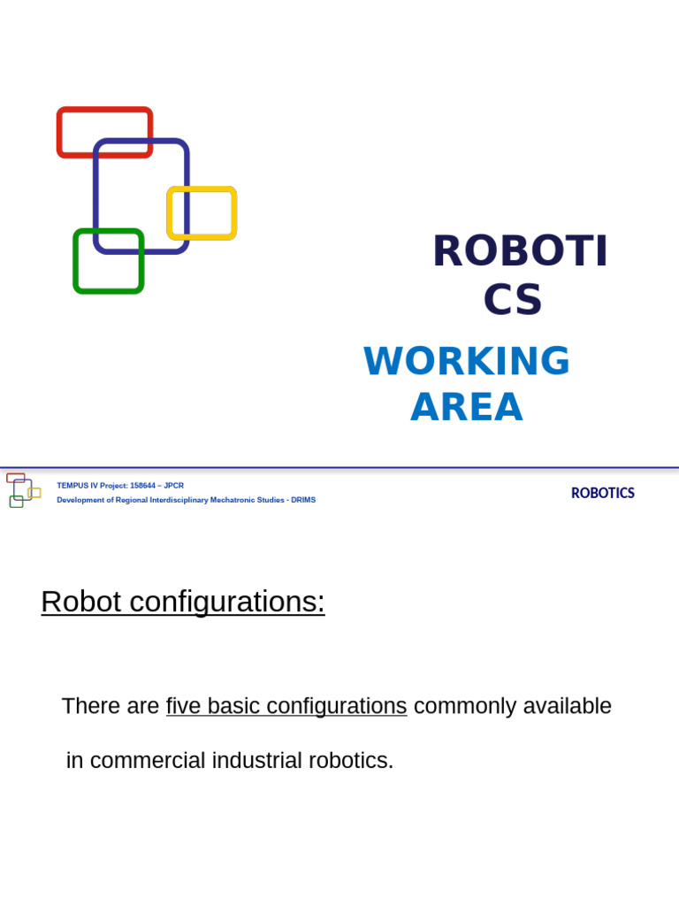 Overview of Industrial Robot Configurations | PDF | Rotation ...