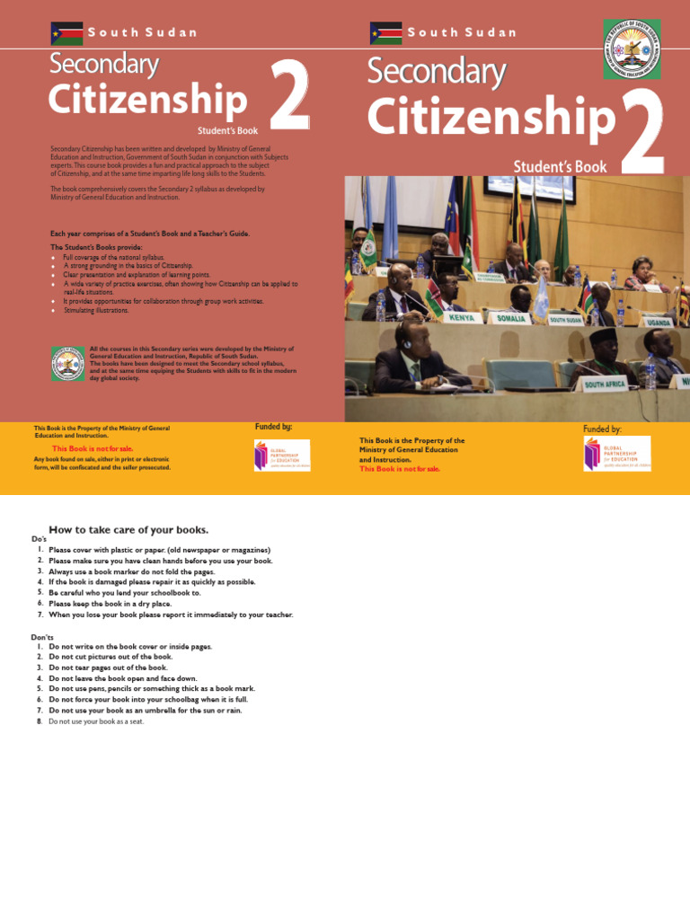 South Sudan Citizenship Book 2 PDF | PDF | Books
