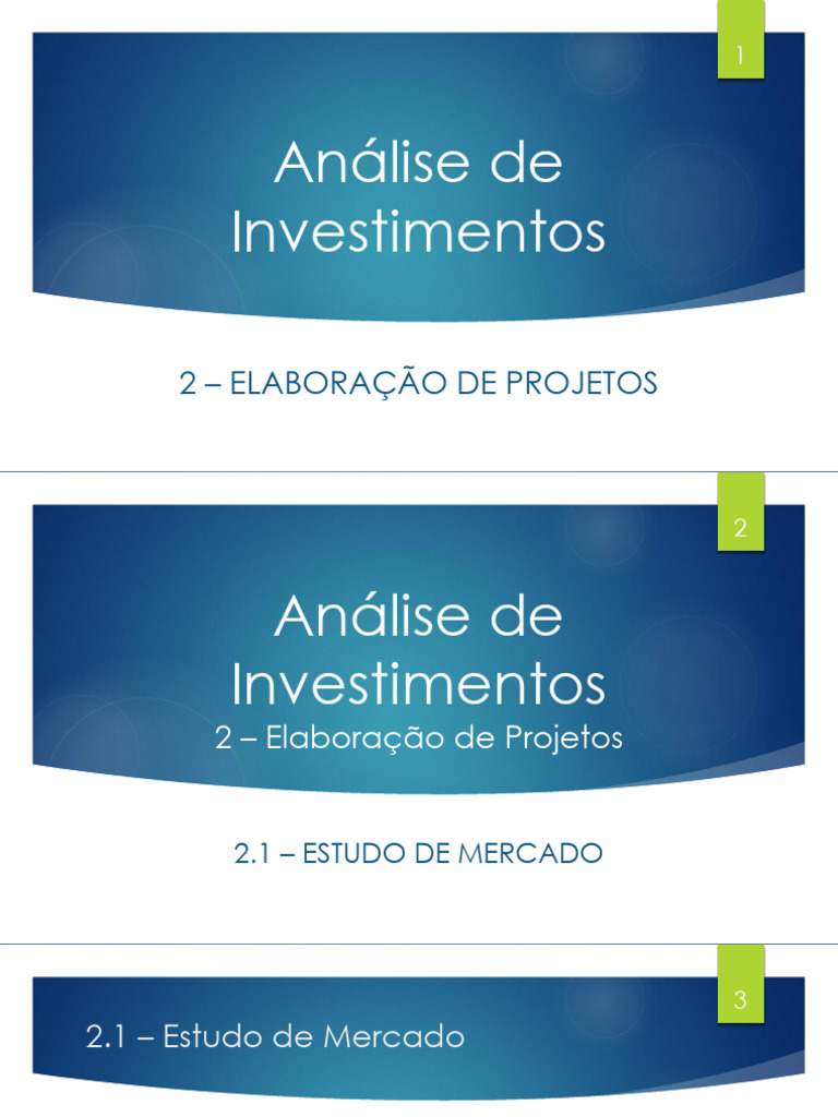 Estudo de Mercado e Localização Empresarial | PDF | Investimentos ...