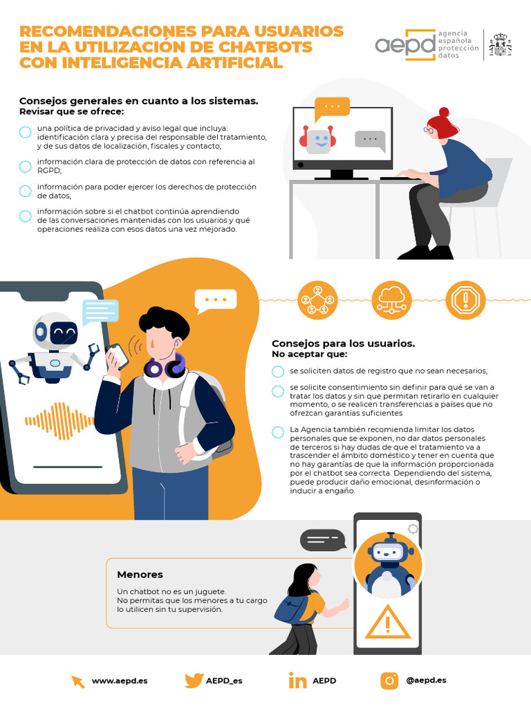 Recomendaciones para Chatbots IA | PDF | Inteligencia artificial ...
