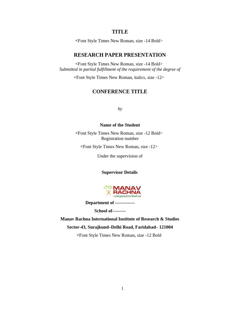 Title Page | PDF