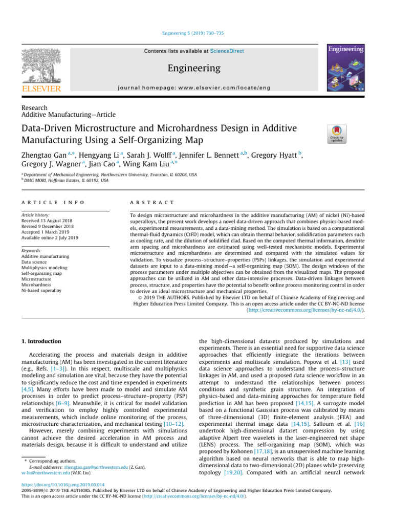 Data-Driven Microstructure Design in AM | PDF | Fluid Dynamics