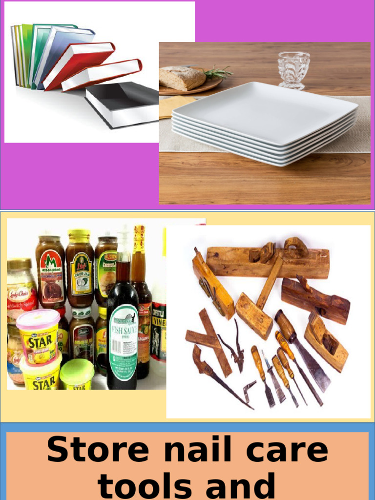 Storing Nail Care Tools Safely | PDF | Waste | Disinfectant